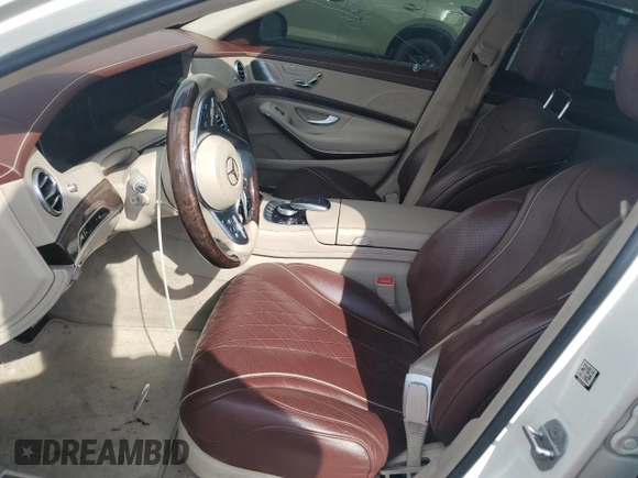 2018 Mercedes-Benz S 560 with VIN WDDUG8DB9JA369366, listed as a Copart auction lot 42800795 with 90,767 mi miles and Clean Title. Bid and sale history available at carsss.com. Image 7.