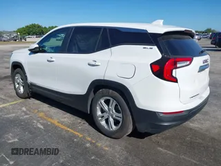 2024 GMC Terrain SLE with VIN 3GKALMEG1RL347950, listed as a IAAI auction lot 41834707 with 14,436 mi miles. Bid and sale history available at carsss.com. Image 3.