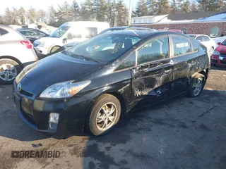 2010 Toyota Prius II with VIN JTDKN3DU6A0124414, listed as a IAAI auction lot 41485916 with 1 mi miles. Bid and sale history available at carsss.com. Image 2.