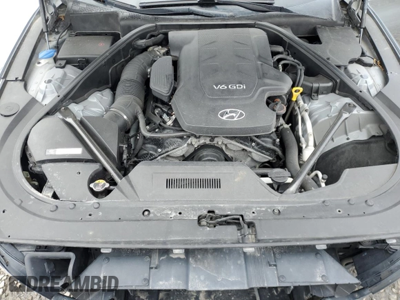 2015 Hyundai Genesis 3.8L with VIN KMHGN4JE8FU062244, listed as a Copart auction lot 52596394 with 132,513 mi miles and Salvage Title. Bid and sale history available at carsss.com. Image 12.