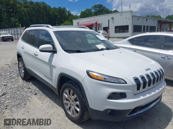 2016 Jeep Cherokee Limited с VIN 1C4PJMDB6GW142956, выставлен на аукционе IAAI как лот 42779783 с пробегом 136 836 миль миль и . История ставок и продаж доступна на DreamBid. Изображение 1.