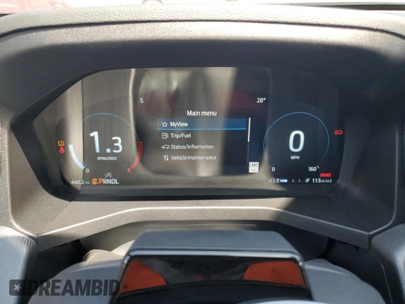 2025 Ford Explorer ST-Line with VIN 1FMUK8KH5SGB64508, listed as a Copart auction lot 59611525 with 440 mi miles and Non repairable. Bid and sale history available at DreamBid. Image 9.