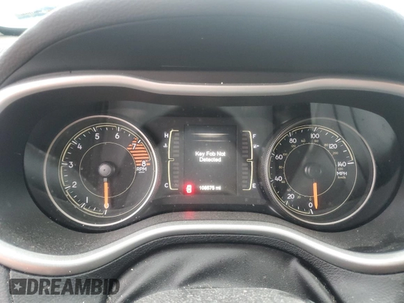 2018 Jeep Cherokee Latitude Plus with VIN 1C4PJMLX6JD500511, listed as a Copart auction lot 51661785 with 108,575 mi miles and Salvage title. Bid and sale history available at DreamBid. Image 9.