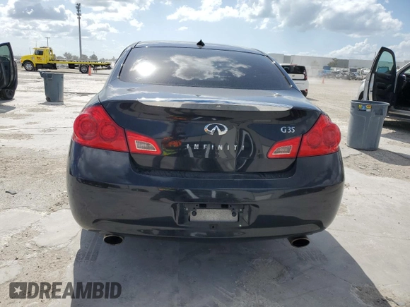 2008 Infiniti G35 x with VIN JNKBV61F68M272653, listed as a Copart auction lot 77273994 with 318,542 mi miles and Salvage Title. Bid and sale history available at DreamBid. Image 6.