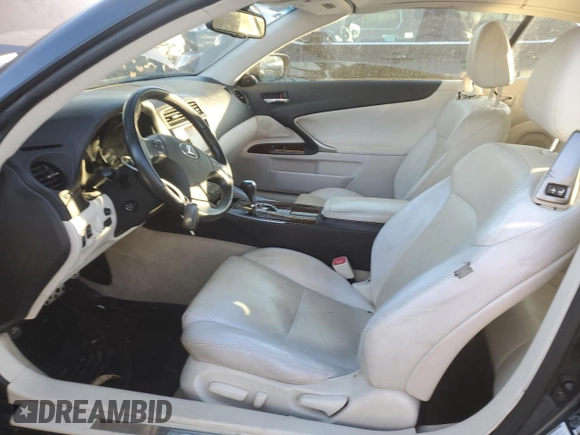 2010 Lexus IS 350 C с VIN JTHFE2C26A2501547, выставлен на аукционе Copart как лот 78897834 с пробегом 197 428 миль миль и Списание • Salvage title. История ставок и продаж доступна на DreamBid. Изображение 7.
