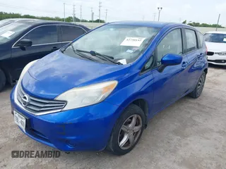 2015 Nissan Note S with VIN 3N1CE2CP5FL438661, listed as a IAAI auction lot 42750142 with Not provided miles and . Bid and sale history available at DreamBid. Image 2.