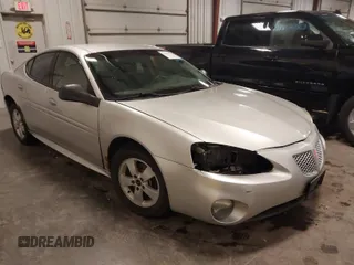 2005 Pontiac Grand Prix z VIN 2G2WP522551179332, wystawiony jako IAAI lot #41831733 z przebiegiem 216 700 mil mil oraz . Historia ofert i sprzedaży dostępna na DreamBid. Obrazek 1.