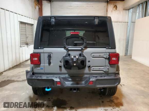 2023 Jeep Wrangler Sahara с VIN 1C4JJXP69PW698930, выставлен на аукционе Copart как лот 66679874 с пробегом 9 161 миль миль и Списание • Salvage title. История ставок и продаж доступна на DreamBid. Изображение 6.