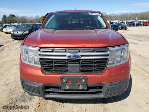 2024 Ford Maverick LARIAT with VIN 3FTTW8M39RRA75405, listed as a Copart auction lot 46689575 with 37,725 mi miles and Salvage Title. Bid and sale history available at carsss.com. Image 5.