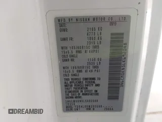 2020 Nissan NV200 S with VIN 3N6CM0KN5LK692048, listed as a IAAI auction lot 42508954 with 80,228 mi miles and . Bid and sale history available at DreamBid. Image 9.