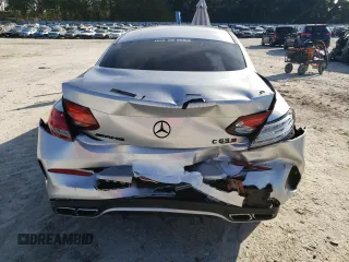 2017 Mercedes-Benz C 63 S AMG with VIN WDDWJ8HB4HF471689, listed as a Copart auction lot 87225834 with 77,678 mi miles and Salvage Title. Bid and sale history available at carsss.com. Image 6.