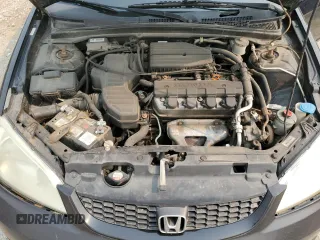 2004 Honda Civic LX with VIN 1HGEM225X4L805802, listed as a Copart auction lot 63594824 with 331,988 mi miles and Salvage Title. Bid and sale history available at DreamBid. Image 11.