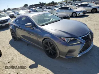 2015 Lexus RC 350 F Sport z VIN JTHHE5BC8F5003098, wystawiony jako Copart lot #73410154 z przebiegiem 55 268 mil mil oraz Szkoda całkowita • Salvage title. Historia ofert i sprzedaży dostępna na DreamBid. Obrazek 4.