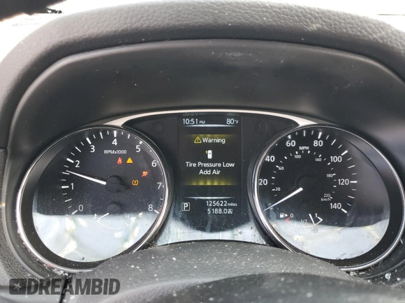 2016 Nissan Rogue S with VIN 5N1AT2MT7GC925228, listed as a Copart auction lot 49996655 with 125,622 mi miles and Salvage Title. Bid and sale history available at carsss.com. Image 9.