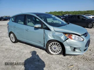 2013 Ford C-Max Energi SEL with VIN 1FADP5CU6DL543615, listed as a Copart auction lot 52300245 with 42,663 mi miles and Salvage Title. Bid and sale history available at carsss.com. Image 4.