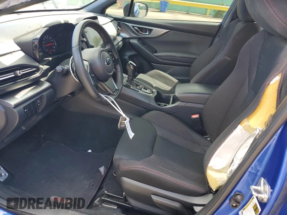 2022 Subaru WRX Premium with VIN JF1VBAH60N8014994, listed as a Copart auction lot 58999515 with 24,375 mi miles and Salvage title. Bid and sale history available at DreamBid. Image 7.