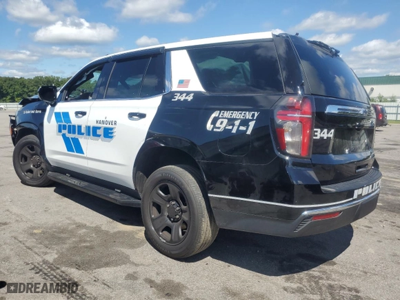 2023 Chevrolet Tahoe Commercial with VIN 1GNSKLED3PR480466, listed as a Copart auction lot 68614584 with 0 mi miles and Salvage Title. Bid and sale history available at carsss.com. Image 2.