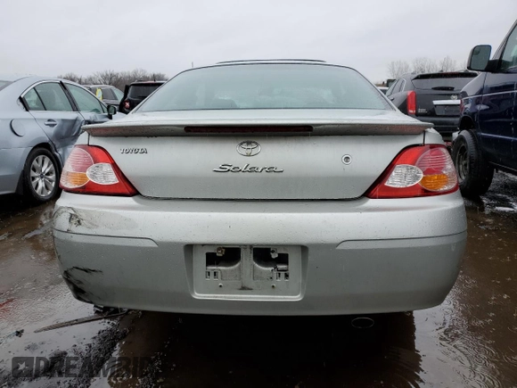 2002 Toyota Solara SE with VIN 2T1CF28P42C593010, listed as a Copart auction lot 50085005 with 214,180 mi miles and Salvage Title. Bid and sale history available at DreamBid. Image 6.