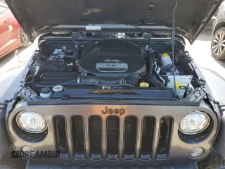 2017 Jeep Wrangler Unlimited Sahara z VIN 1C4BJWEG3HL674913, wystawiony jako Copart lot #73943574 z przebiegiem 46 793 mil mil oraz Szkoda całkowita • Salvage title. Historia ofert i sprzedaży dostępna na DreamBid. Obrazek 11.