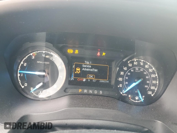 2021 Ford Ranger XL with VIN 1FTER4EH7MLD80427, listed as a Copart auction lot 45927235 with 29,663 mi miles and Salvage Title. Bid and sale history available at DreamBid. Image 9.
