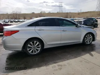 2013 Hyundai Sonata Limited with VIN 5NPEC4AC8DH591247, listed as a Copart auction lot 52420295 with 129,182 mi miles and Salvage Title. Bid and sale history available at carsss.com. Image 3.