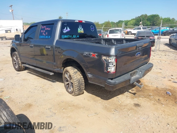 2019 Ford F-150 XL with VIN 1FTEW1C50KKE12234, listed as a IAAI auction lot 42197824 with 130,738 mi miles and . Bid and sale history available at DreamBid. Image 3.