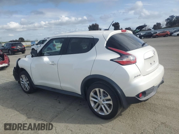 2015 Nissan Juke S with VIN JN8AF5MR5FT505956, listed as a Copart auction lot 51015955 with 41,185 mi miles and Salvage Title. Bid and sale history available at carsss.com. Image 2.
