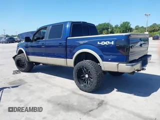 2010 Ford F-150 XL with VIN 1FTFW1EV7AKC34838, listed as a IAAI auction lot 41962185 with 141,456 mi miles. Bid and sale history available at carsss.com. Image 3.