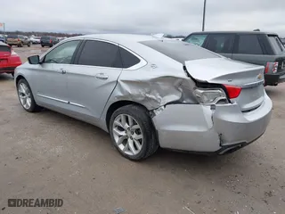 2018 Chevrolet Impala Premier with VIN 2G1125S35J9141181, listed as a IAAI auction lot 41554013 with 108,549 mi miles. Bid and sale history available at carsss.com. Image 3.