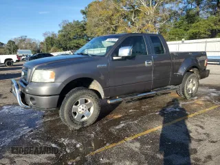 2007 Ford F-150 STX with VIN 1FTRX04W87KC33950, listed as a Copart auction lot 89062335 with 0 mi miles and Salvage Title. Bid and sale history available at carsss.com. Image 1.