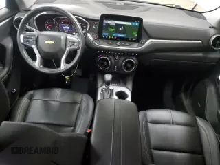 2023 Chevrolet Blazer LT with VIN 3GNKBJR41PS134864, listed as a Copart auction lot 53294545 with 43,376 mi miles and Salvage title. Bid and sale history available at DreamBid. Image 8.