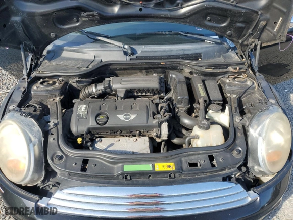 2011 MINI Cooper Convertible with VIN WMWZN3C57BTZ89544, listed as a Copart auction lot 80065204 with 0 mi miles and Salvage Title. Bid and sale history available at carsss.com. Image 11.