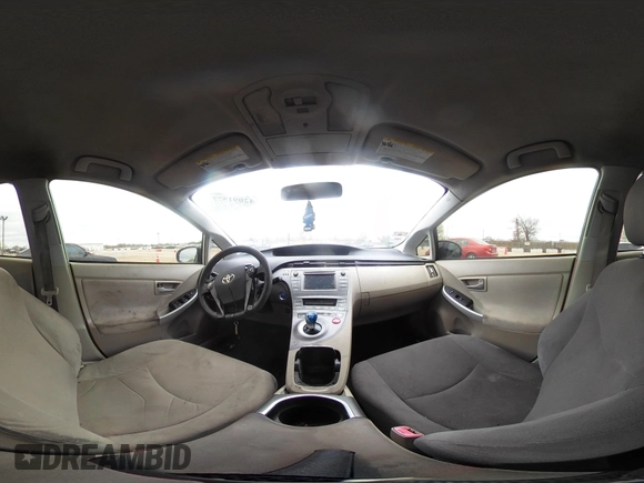2012 Toyota Prius One with VIN JTDKN3DU4C5462870, listed as a IAAI auction lot 42091577 with 370,495 mi miles. Bid and sale history available at carsss.com. Image 22.