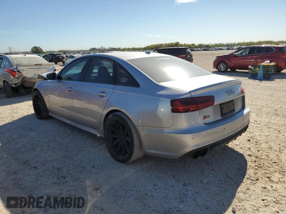 2018 Audi S6 Premium Plus z VIN WAUFFAFC2JN027234, wystawiony jako Copart lot #82027234 z przebiegiem 88 612 mil mil oraz Szkoda całkowita • Salvage title. Historia ofert i sprzedaży dostępna na DreamBid. Obrazek 2.