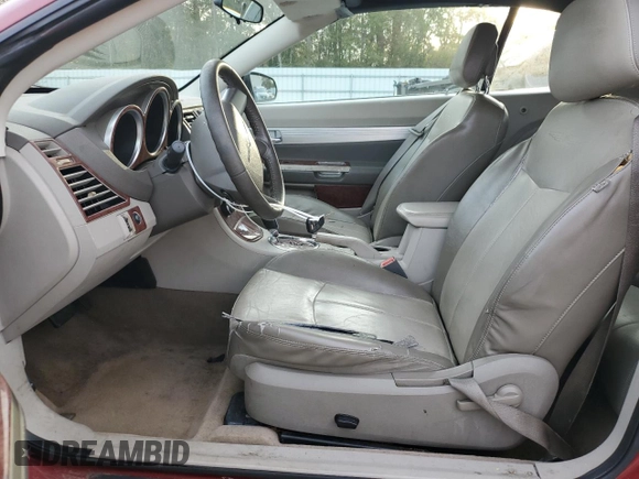 2010 Chrysler Sebring Touring with VIN 1C3BC5ED4AN105044, listed as a Copart auction lot 80578094 with 124,122 mi miles and Salvage Title. Bid and sale history available at carsss.com. Image 7.