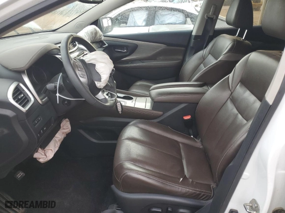 2017 Nissan Murano Platinum with VIN 5N1AZ2MH4HN175755, listed as a Copart auction lot 85065224 with 113,135 mi miles and Salvage Title. Bid and sale history available at carsss.com. Image 7.