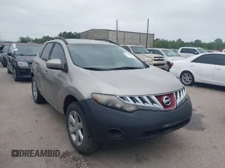 2010 Nissan Murano S with VIN JN8AZ1MU1AW007586, listed as a IAAI auction lot 41832185 with 226,540 mi miles. Bid and sale history available at carsss.com. Image 1.