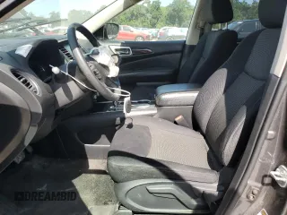 2018 Nissan Pathfinder S with VIN 5N1DR2MN1JC663663, listed as a Copart auction lot 65409265 with 77,221 mi miles and Salvage title. Bid and sale history available at DreamBid. Image 7.