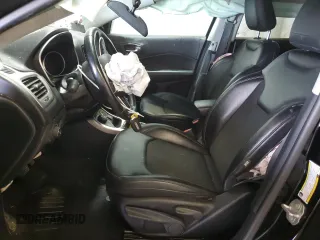 2018 Jeep Compass Altitude with VIN 3C4NJDBBXJT131563, listed as a Copart auction lot 53225344 with 85,060 mi miles and Salvage Title. Bid and sale history available at carsss.com. Image 7.