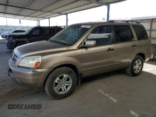 2003 Honda Pilot EX with VIN 2HKYF18503H565251, listed as a Copart auction lot 47386935 with 237,919 mi miles and Clean Title. Bid and sale history available at DreamBid. Image 1.