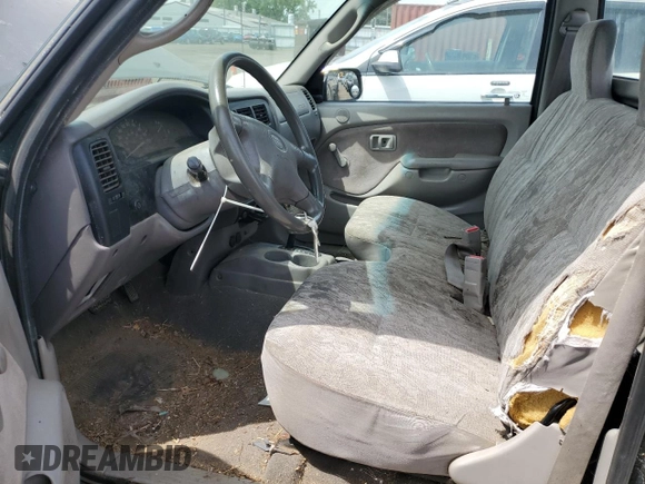 2002 Toyota Tacoma with VIN 5TENL42N82Z034851, listed as a Copart auction lot 56174825 with 206,369 mi miles and Salvage title. Bid and sale history available at DreamBid. Image 7.