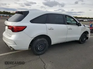 2020 Acura MDX Technology with VIN 5J8YD4H02LL016644, listed as a Copart auction lot 86139724 with Not Provided miles and Salvage Title. Bid and sale history available at carsss.com. Image 3.