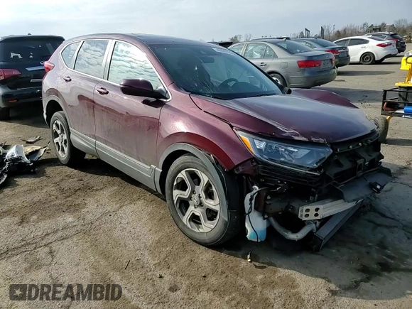 2019 Honda CR-V EX with VIN 7FARW2H54KE025493, listed as a Copart auction lot 47879525 with 0 mi miles and Salvage Title. Bid and sale history available at carsss.com. Image 11.