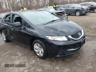 2013 Honda Civic LX z VIN 19XFB2F55DE263178, wystawiony jako IAAI lot #41667337 z przebiegiem 112 899 mil mil oraz . Historia ofert i sprzedaży dostępna na DreamBid. Obrazek 1.