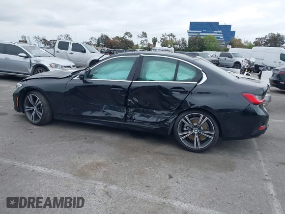 2021 BMW 3 Series 330i with VIN 3MW5R1J07M8B89836, listed as a IAAI auction lot 41860987 with 39,247 mi miles. Bid and sale history available at carsss.com. Image 14.