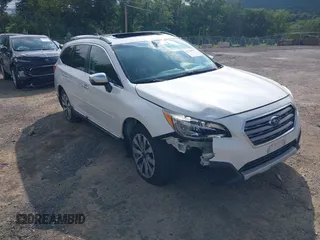 2017 Subaru Outback Touring z VIN 4S4BSETC4H3222195, wystawiony jako IAAI lot #42750327 z przebiegiem 180 491 mil mil oraz . Historia ofert i sprzedaży dostępna na DreamBid. Obrazek 1.
