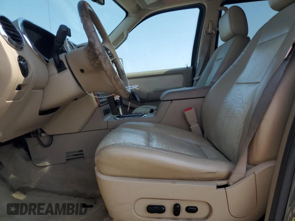 2007 Ford Explorer Eddie Bauer with VIN 1FMEU74807UB09639, listed as a Copart auction lot 59800075 with 195,294 mi miles and Salvage title. Bid and sale history available at DreamBid. Image 7.