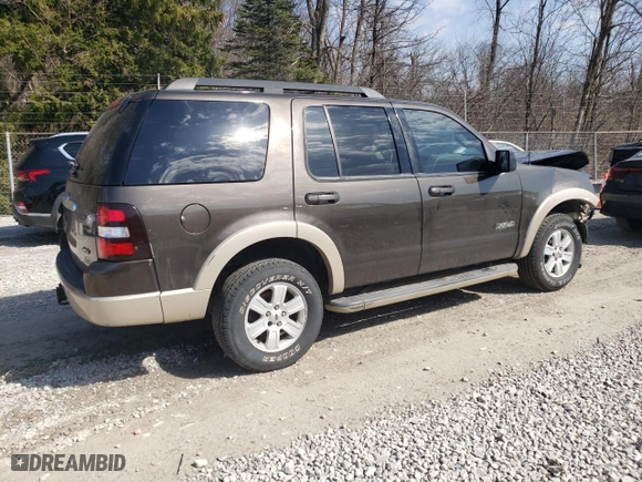 2008 Ford Explorer Eddie Bauer with VIN 1FMEU74E78UB35730, listed as a Copart auction lot 48326345 with 197,852 mi miles and Salvage Title. Bid and sale history available at carsss.com. Image 3.