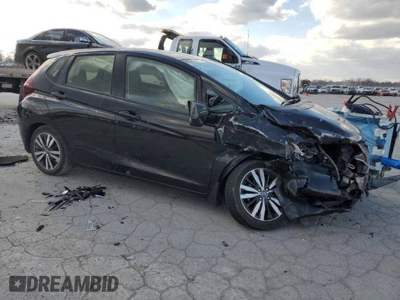 2017 Honda Fit EX-L with VIN JHMGK5H89HS003686, listed as a Copart auction lot 42400735 with 29,741 mi miles and Salvage Title. Bid and sale history available at DreamBid. Image 4.