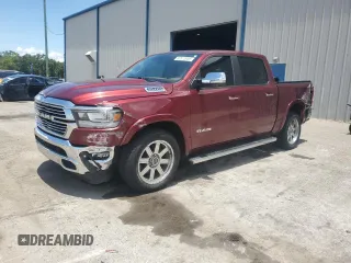 2021 Ram 1500 Laramie z VIN 1C6RREJT3MN544124, wystawiony jako Copart lot #60572955 z przebiegiem 38 831 mil mil oraz Szkoda całkowita • Salvage title. Historia ofert i sprzedaży dostępna na DreamBid. Obrazek 1.